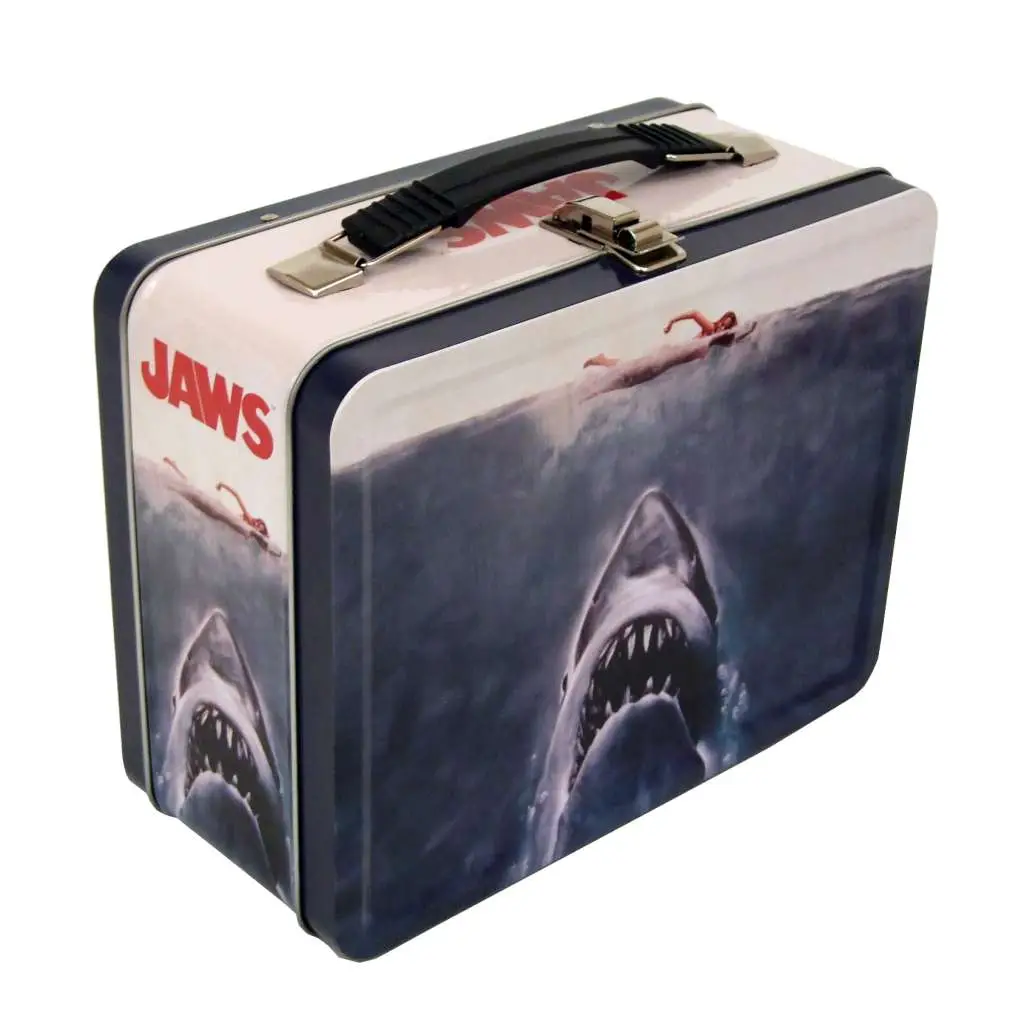 Jaws Beach Closed Tin Tote - Figurine